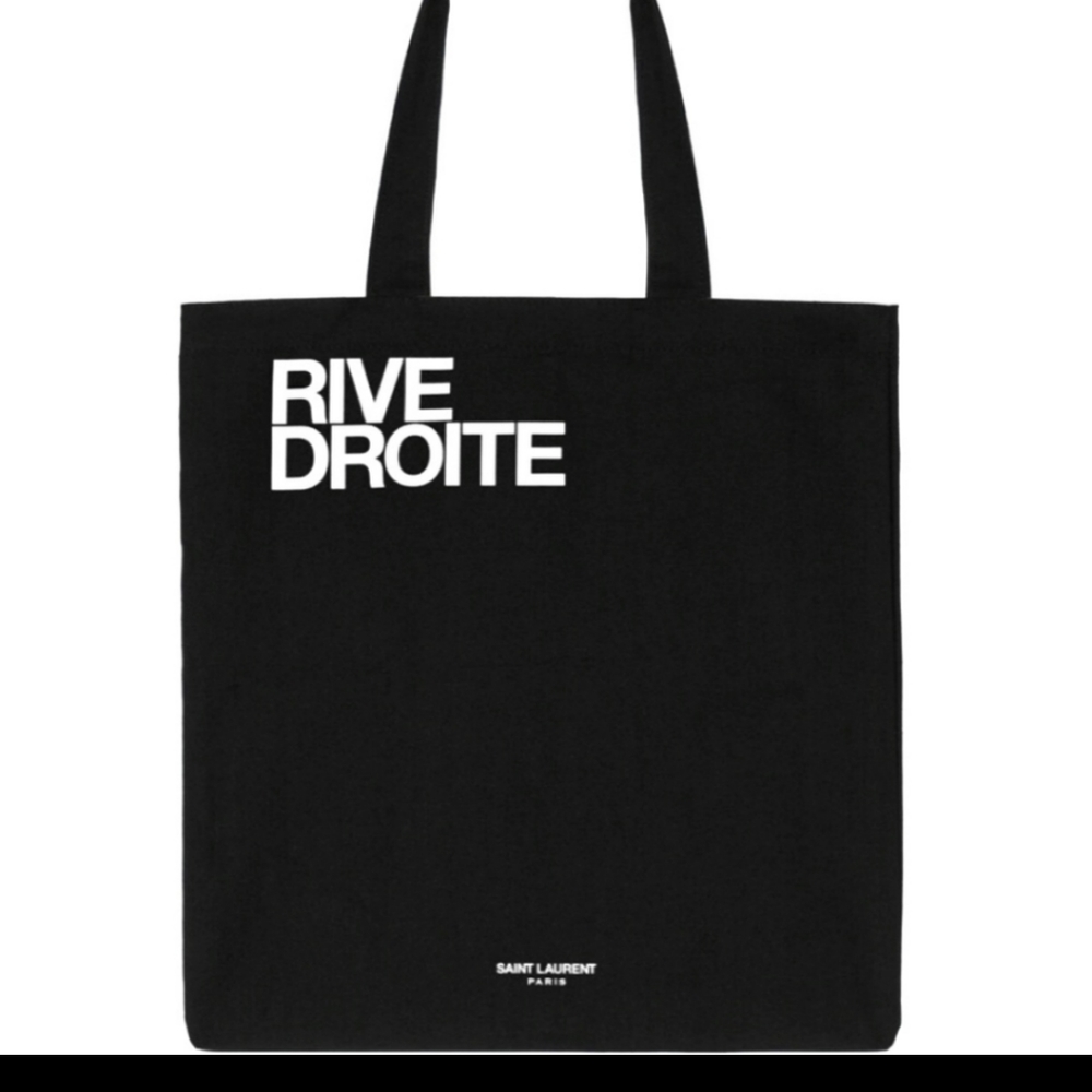 YVES SAINT LAURENT PARIS RIVE DROITE TOTE